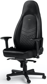 Крісло Noblechairs Icon Leather Black (GAGC-090)