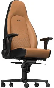 Фото: Крісло Noblechairs Icon Leather Cognac/Black (GAGC-091) № 3 | KTC