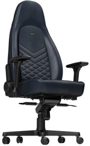  Крісло Noblechairs Icon Leather Midnight Blue (GAGC-092)