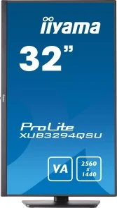 Фото: Монітор iiyama XUB3294QSU-B1 Black - 31.5" VA / 2560×1440 / 75 Гц / Pivot / HAS № 4 | KTC