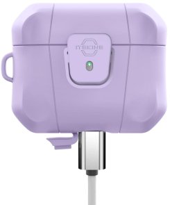 iTSkins for AirPods Pro 2 - Spectrum R Solid Light Purple