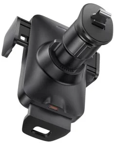 Фото: Кріплення для мобільного телефону Baseus Wisdom Auto Alignment 15W Black (CGZX000001) № 3 | KTC