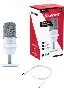 Мікрофон HyperX SoloCast White (519T2AA)