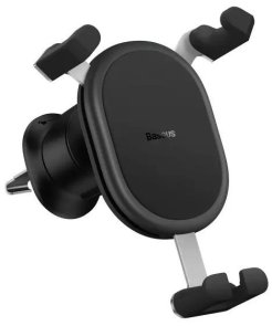 Кріплення для мобільного телефону Baseus Stable Gravitational Car Mount Black (SUWX000001)