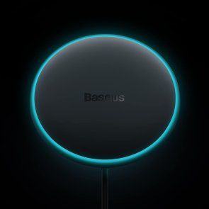 Кріплення для мобільного телефону Baseus CW01 Magnetic Wireless Charging Car Mount 40W Type-C Black