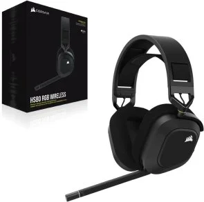 Фото: Гарнітура Corsair HS80 RGB Wireless Carbon (CA-9011235-EU) № 3 | KTC
