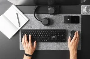 Фото: Клавіатура 2E KS260 Wireless Black (2E-KS260WB) № 5 | KTC