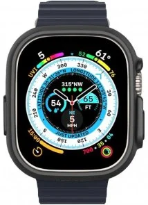 Фото: Чохол Spigen for Apple Watch Ultra 49mm - Thin Fit Black (ACS05458) № 5 | KTC