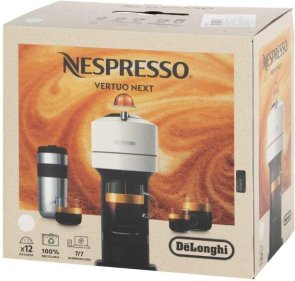 Капсульна кавоварка DeLonghi ENV 120 W Nespresso Vertuo Next (ENV120 White)