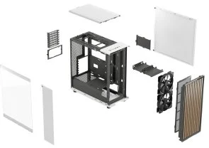 Фото: Корпус FRACTAL DESIGN North Chalk White TGC with window (FD-C-NOR1C-04) № 12 | KTC