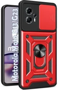 Фото: Чохол BeCover for Motorola G13/G23 - Military Red (709100) № 2 | KTC