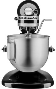 Планетарний міксер KitchenAid Mixer Bowl-Lift 4.8L - Heavy Duty 5KPM5 Black (5KPM5EOB)