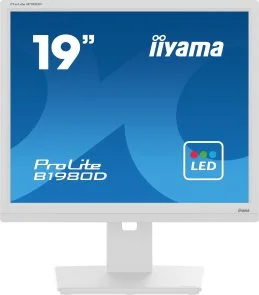Фото: Монітор iiyama B1980D-W5 White - 19" TN+Film / 1280×1024 / 60 Гц / Pivot / HAS № 2 | KTC