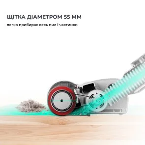 Фото: Ручний бездротовий пилосос JIMMY JV53 Lite Blue № 4 | KTC