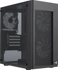 Фото: Корпус AeroCool Hexform Black with window (Hexform-G-BK-v2) № 9 | KTC