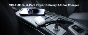 Фото: Автомобільний зарядний пристрій VOLTME Cazo 20 CA 20W Silver Grey (D2002) № 5 | KTC