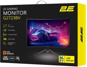 Фото: Монітор 2E G2723BV Black (2E-G2723BV-01.UA) - 27" VA / 2560×1440 / 165 Гц / AMD FreeSync № 8 | KTC