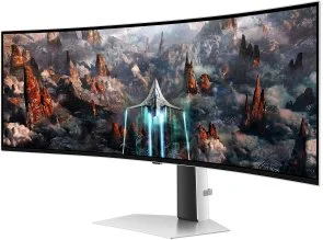 Фото: Монітор Samsung Odyssey OLED G9 G93SC (LS49CG930SIXCI) - 49" OLED / 5120x1440 / 240 Гц / AMD FreeSync Premium Pro / HAS № 5 | KTC