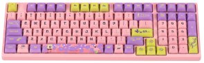 Клавіатура Akko 3098S Patrick 98Key CS Sponge RGB ENG/UKR Pink (6925758613910)