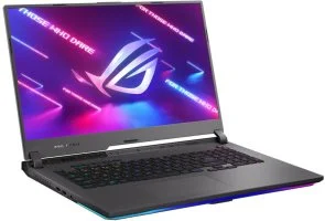 Фото: Ноутбук ASUS ROG Strix G17 2022 G713RC-HX011 Eclipse Gray - 17.3" IPS 144 Гц / AMD Ryzen 7 / 6800H / DDR5 8 ГБ / PCI-E SSD 512 ГБ / GeForce RTX 3050 № 2 | KTC