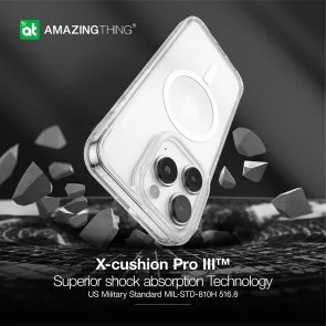Фото: Чохол AMAZINGthing for iPhone 15 Pro - Minimal Case MagSafe Clear (IP156.1PMMINCL) № 7 | KTC