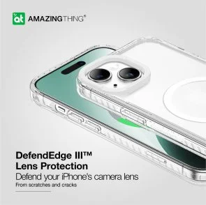 Фото: Чохол AMAZINGthing for iPhone 15 - Titan Pro Case MagSafe Clear (IP156.1TMCL) № 8 | KTC