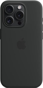 Чохол Apple for iPhone 15 Pro - Silicone Case with MagSafe Black (MT1A3)