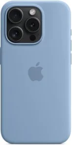 Фото: Чохол Apple for iPhone 15 Pro - Silicone Case with MagSafe Winter Blue (MT1L3) № 3 | KTC