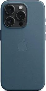 Фото: Чохол Apple for iPhone 15 Pro - FineWoven Case with MagSafe Pacific Blue (MT4Q3) № 4 | KTC