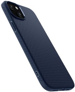 Чохол Spigen for Apple iPhone 15 - Liquid Air Navy Blue (ACS06791)