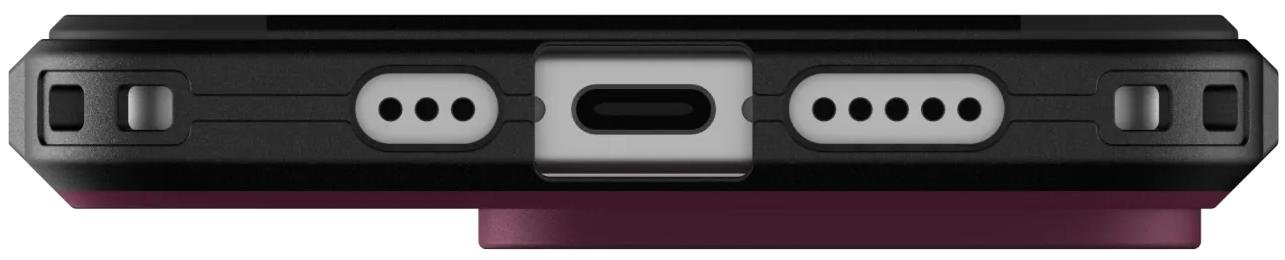 Чохол UAG for Apple iPhone 15 Pro - Civilian Magsafe Bordeaux (114275119049)