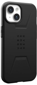 Чохол UAG for Apple iPhone 15 - Civilian Magsafe Black (114287114040)