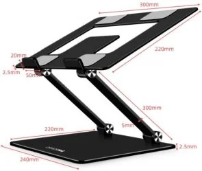 Фото: Підставка для ноутбука OfficePro LS111 Black (LS111B) № 2 | KTC