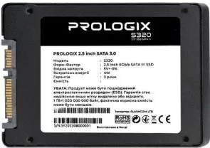 Фото: SSD-накопичувач ProLogix S320 SATA III 120GB (PRO120GS320) № 3 | KTC