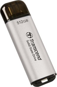 Зовнішній SSD-накопичувач Transcend ESD300 512GB Silver (TS512GESD300S)