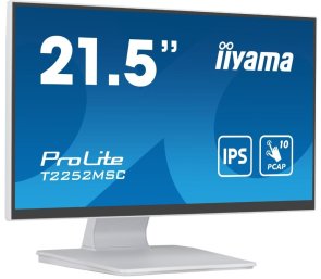 Монітор iiyama T2252MSC-B2 White (T2252MSC-W2)