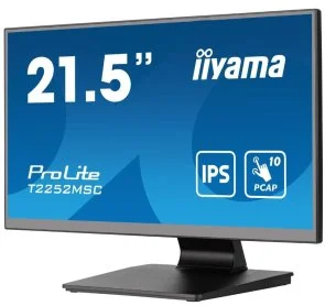 Фото: Монітор iiyama T2252MSC-B2 Black - 21.5" IPS / 1920×1080 / 60 Гц № 2 | KTC
