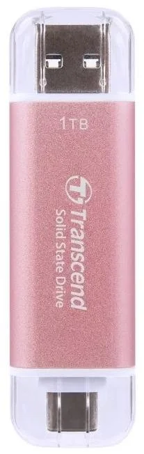 Фото: Зовнішній SSD-накопичувач Transcend ESD310 1TB Pink (TS1TESD310P) № 2 | KTC