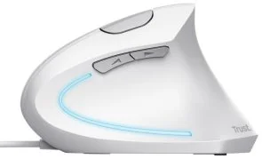 Фото: Миша Trust Verto Ergonomic White (25133) № 2 | KTC