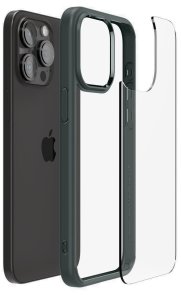 Чохол Spigen ofr Apple iPhone 15 Pro Max - Ultra Hybrid Abyss Green (ACS06574)