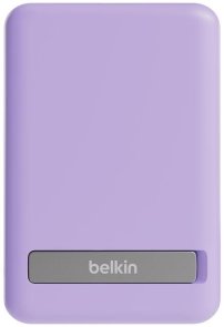 Батарея універсальна Belkin BoostCharge Magnetic Wireless 5000mAh 10W/7.5W Lavander Purple (BPD004qcPU)