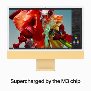 ПК моноблок Apple iMac 2023 24 Retina 4.5K M3 10GPU Yellow