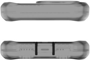 Чохол iTSkins for iPhone 15 Pro Vault R Frost with MagSafe Grey and black (AP5X-VAMFR-GYBK)