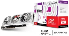 Фото: Відеокарта Sapphire RX 7700 XT Pure (11335-03-20G) № 2 | KTC