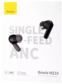 Фото: Навушники Baseus Bowie MZ10 TWS Black (NGTW340001) № 7 | KTC