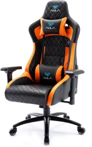 Крісло Aula F1031 Black/Orange (6948391286211)