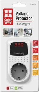 Фото: Реле напруги Colorway DS2 White (CW-VR16-02D) № 5 | KTC