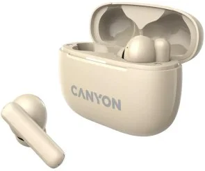 Фото: Навушники Canyon OnGo TWS-10 Beige (CNS-TWS10BG) № 4 | KTC