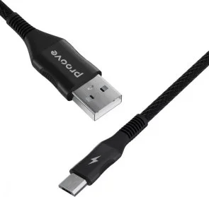 Фото: Кабель Proove Braided Scout 2.4A AM / MicroUSB 1m Black (CCBS20001301) № 2 | KTC