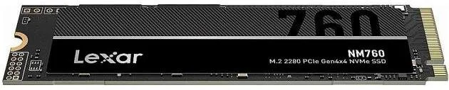 Фото: SSD-накопичувач Lexar NM760 2280 PCIe Gen 4x4 512GB (LNM760X512G-RNNNG) № 3 | KTC